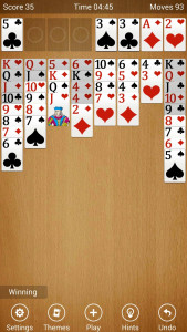 اسکرین شات 3 بازی FreeCell Solitaire