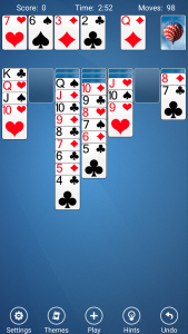 اسکرین شات بازی Solitaire 5