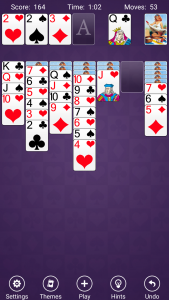 اسکرین شات بازی Solitaire 4