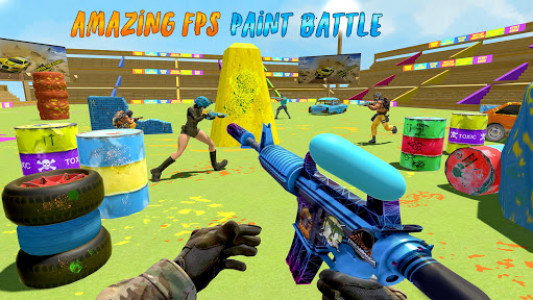 اسکرین شات برنامه Paintball Shooting Battle Arena 7