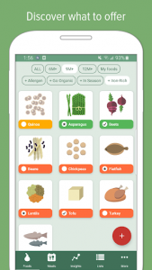 اسکرین شات برنامه Nuttri - Baby Food: Guide to starting solids 3