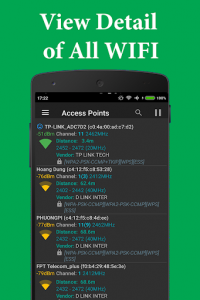 اسکرین شات برنامه Wifi Analyzer Plus(+) 2
