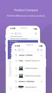 اسکرین شات 4 برنامه Lenovo PSREF