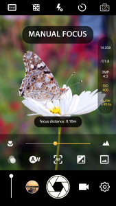 اسکرین شات برنامه Manual Camera DSLR (Lite) 2