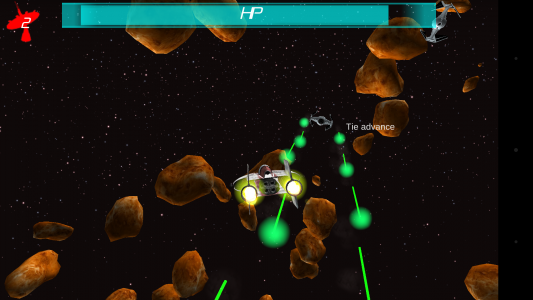 اسکرین شات بازی X-Wing Flight 1