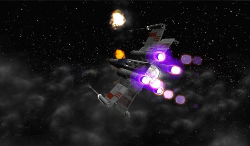اسکرین شات بازی X-Wing Flight 5