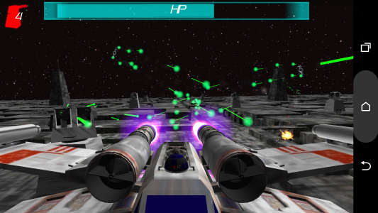 اسکرین شات بازی X-Wing Flight 7
