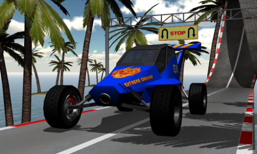 اسکرین شات بازی Extreme car driving. Racing in car with stunts. 1
