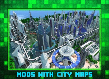 اسکرین شات برنامه City Maps Mods 3