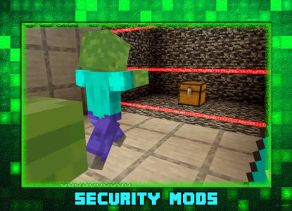 اسکرین شات 1 برنامه Mod Security for mcpe