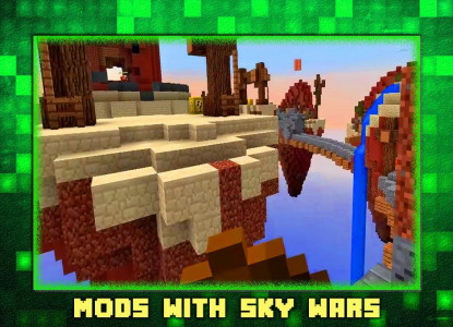 اسکرین شات برنامه Mod Sky Wars Maps 2