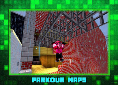 اسکرین شات برنامه Mods with Parkour Maps 4