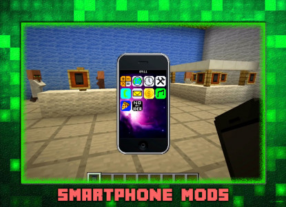 اسکرین شات برنامه Smartphone Mod for mcpe 2