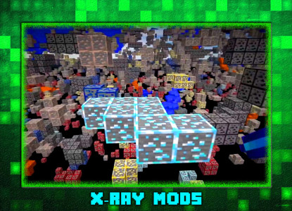 اسکرین شات 1 برنامه X-Ray Mod for mcpe