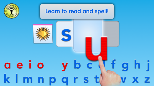 اسکرین شات برنامه Montessori - Learn to Read 1