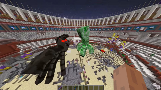 اسکرین شات 3 برنامه Titans Mod for Minecraft