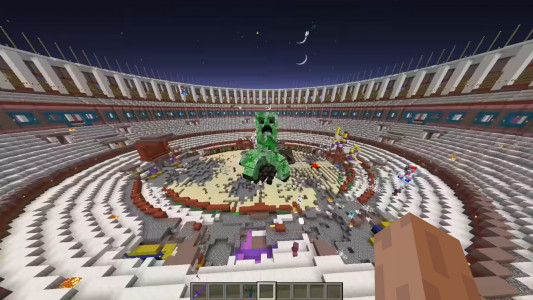 اسکرین شات 1 برنامه Titans Mod for Minecraft