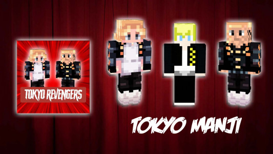 اسکرین شات برنامه Skin Tokyo Revengers For MCPE 1