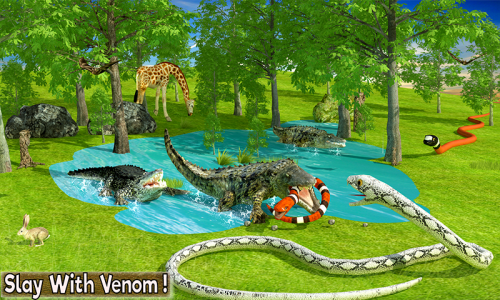 اسکرین شات بازی Anaconda Snake Simulator 8