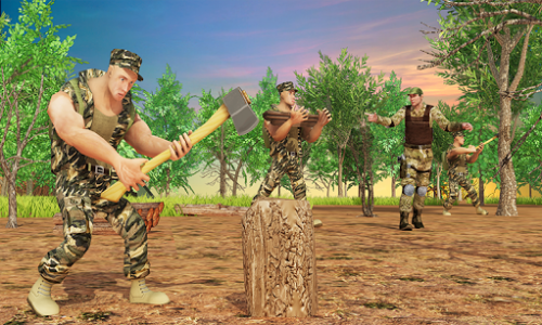 اسکرین شات بازی US Army Hero Survival Training 1