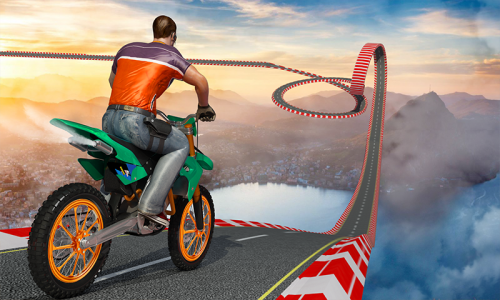 اسکرین شات بازی Bike Tricks Trail Stunt Master 4