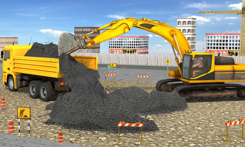 اسکرین شات بازی Excavator Sim Construction 3D 2
