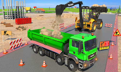 اسکرین شات بازی Excavator Sim Construction 3D 5