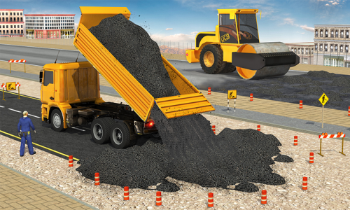 اسکرین شات بازی Excavator Sim Construction 3D 1