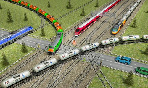 اسکرین شات 1 بازی Indian Train City Pro Driving