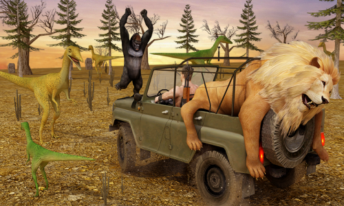 اسکرین شات بازی Sniper Hunters Survival Safari 1