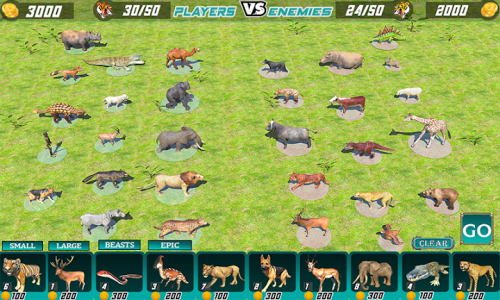 اسکرین شات بازی Real Battle War Strategy Of Animal 5
