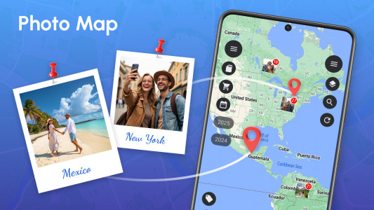 اسکرین شات 7 برنامه Photo Map: GPS Camera Location