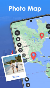 اسکرین شات 1 برنامه Photo Map: GPS Camera Location