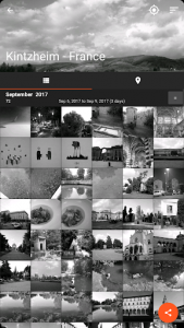 اسکرین شات برنامه Photo Map - Photo and Video Gallery 7