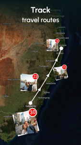 اسکرین شات 4 برنامه Photo Map: GPS Camera Location