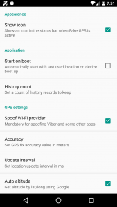 اسکرین شات برنامه Fake GPS location 4