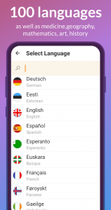اسکرین شات برنامه Flashcards: learn languages 1