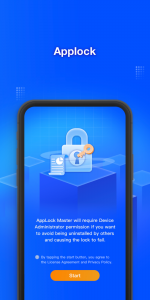 اسکرین شات برنامه AppLock Master - protect apps 3