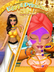 اسکرین شات بازی Egypt Princess Salon 3