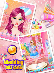 اسکرین شات بازی Wedding Spa Salon-Girls Games 4