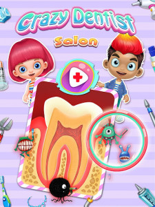 اسکرین شات بازی Crazy Dentist Salon: Girl Game 4