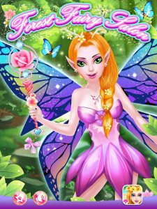 اسکرین شات بازی Forest Fairy Salon-Girls Games 1