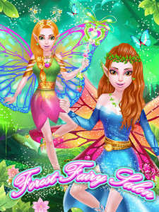 اسکرین شات بازی Forest Fairy Salon-Girls Games 3