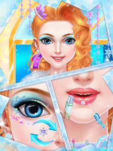 اسکرین شات بازی Frozen Ice Queen Makeup Salon 5