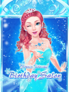 اسکرین شات بازی Frozen Princess:Birthday Salon 1