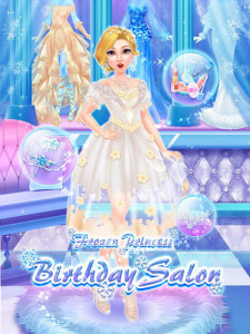 اسکرین شات بازی Frozen Princess:Birthday Salon 4