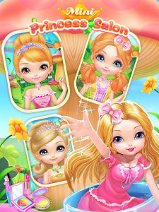 اسکرین شات بازی Mini Princess Salon-Girl Game 4