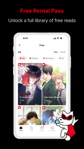 اسکرین شات 5 برنامه Lezhin Comics - Daily Releases