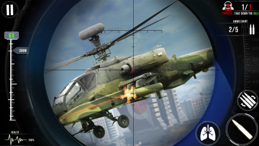 اسکرین شات بازی Sniper Shooter Mission Games 4