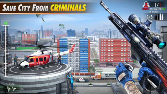 اسکرین شات 2 بازی Sniper Mission Games Offline